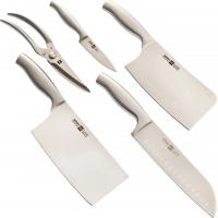 Набор кухонных ножей на подставке HuoHou 6-Piece Stainless Steel Kitchen Knife Set купить в Тамбове