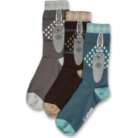 Носки Boker 09BO199 Socks Set Large 3 пары, р.39-42 купить в Тамбове