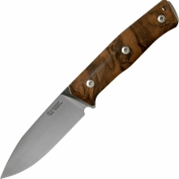 Нож с фиксированным клинком LionSteel B35, сталь Sleipner, рукоять ореховое дерево купить в Тамбове