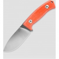 Нож с фиксированным клинком LionSteel M2 MiOR, сталь D2, рукоять Orange micarta купить в Тамбове