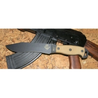 Нож с фиксированным клинком Ontario «NS-7 tan micarta» купить в Тамбове