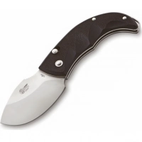 Нож складной LionSteel Skinner 8901 G10, сталь 440C Satin Finish, рукоять стеклотекстолит, чёрный купить в Тамбове