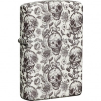 Зажигалка Skeleton Glow in the Dark Green ZIPPO купить в Тамбове